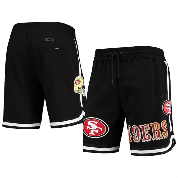 Men's Black San Francisco 49ers Shorts